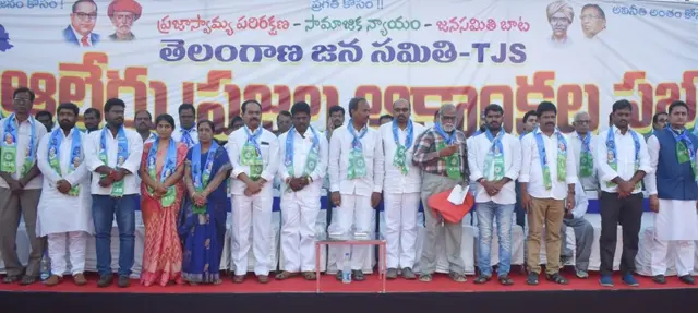 తెలంగాణ జన సమితి ఎన్నికల సభ
