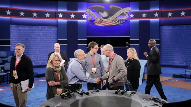 В телевизионной студии