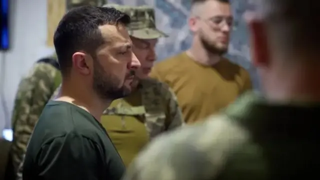 26 июнда Покровскка Президент Зеленский борди