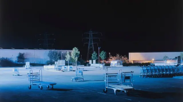 Уильям Эккерсли "Тележки на пустой австостоянке" (2011)