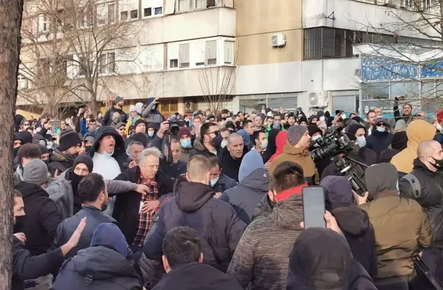 Trenutak kada je došlo do prve tuče u Novom Sadu