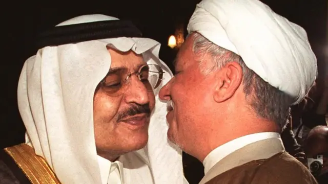 هاشمی رفسنجانی و نایف بن عبدالعزیز