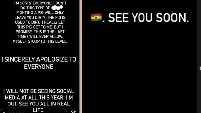 Burna Boy vs Shatta Wale: Burna boy apologize to everyone afta e reply Shatta Wale