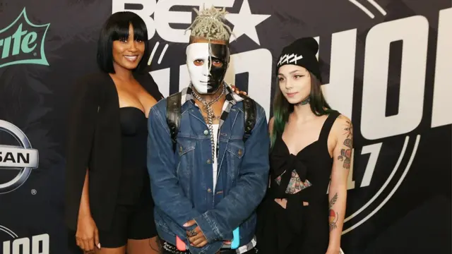 XXXTentacion attends BET Hip Hop Awards 2017
