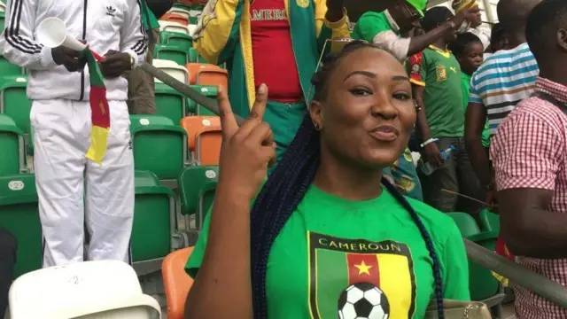 Zambian fan for inside stadium