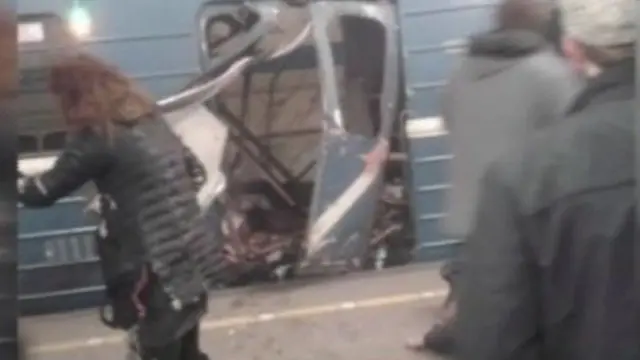 Взрыв в Питере