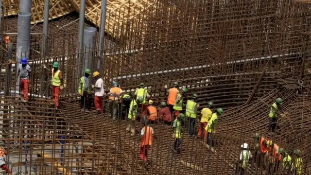 इथियोपिया में निर्माण का काम