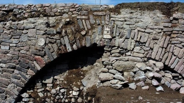 ซากของอุโมงค์ระบายน้ำโบราณ มีอายุเก่าแก่ราว 600 ปี