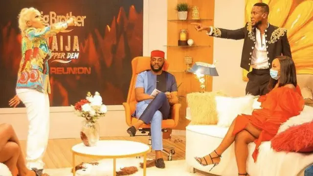 Mercy and Omashola battle