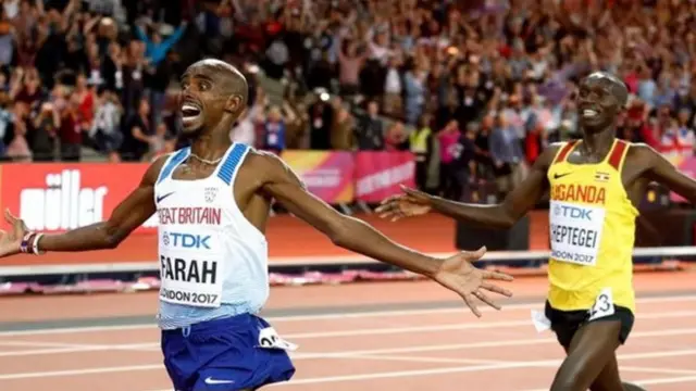 محمد فرح في مضمار السباق