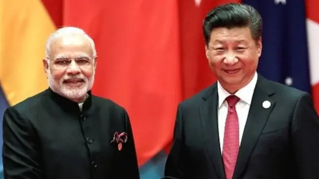 شی جنگ پنگ اور نریندر مودی