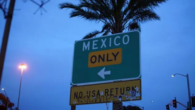 Frontera de San Ysidro.