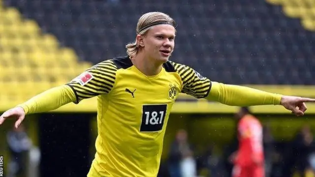 Mshambuliaji wa Borussia Dortmund, raia wa Norway mwenye umri wa miaka 21 Erling Braut Haaland