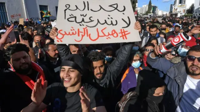احتجاجات تونس