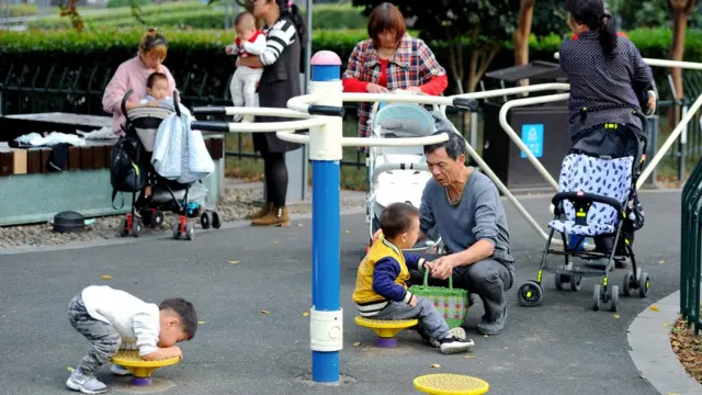 Niños en China