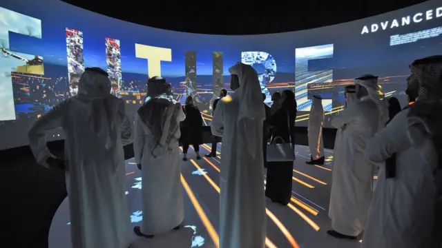 Сайдовская экспозиция на инвестиционном форуме в Рияде в 2017 году