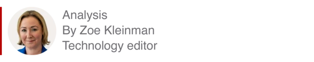 Analysis box by Zoe Kleinman, technology editor
