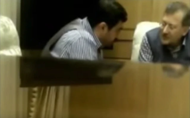 فیلم جلسه فاضل لاریجانی و آقای مرتضوی