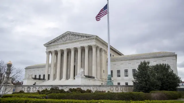 美国最高法院大楼外观（31/3/2021）