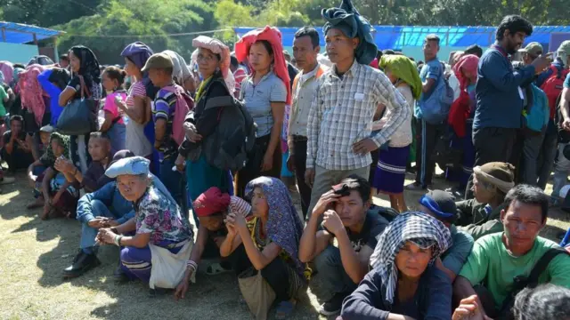 त्रिपुरातील स्थानिक नागरिक