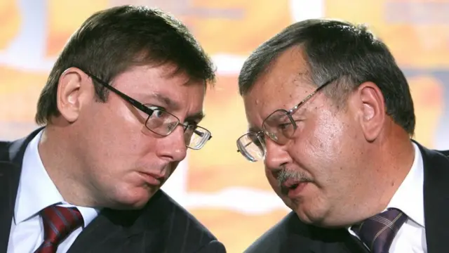 Когда-то Гриценко и Луценко были политическими соратниками. Фото 2007 года