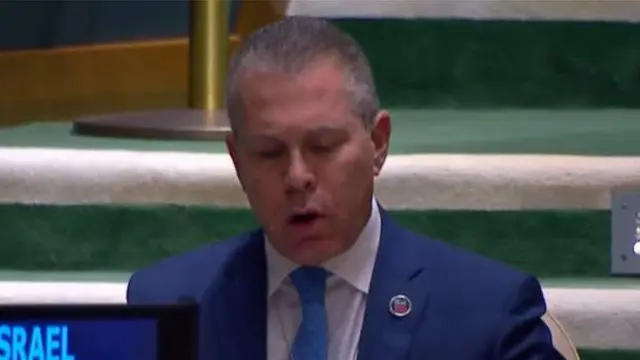 イスラエルのギラド・エルダン国連大使