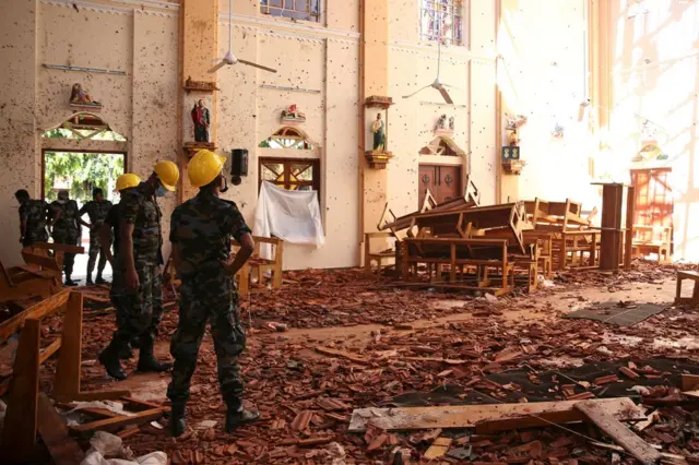 Взрывы в Шри-Ланке