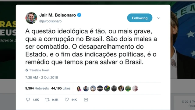 Tuítejungle bet sign upBolsonaro