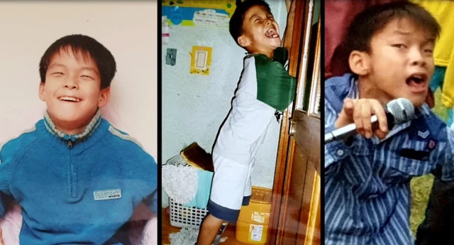 선천성 뇌병변을 갖고 태어난 그는 초등학교를 입학하면서 부모님과 떨어져 지냈다.