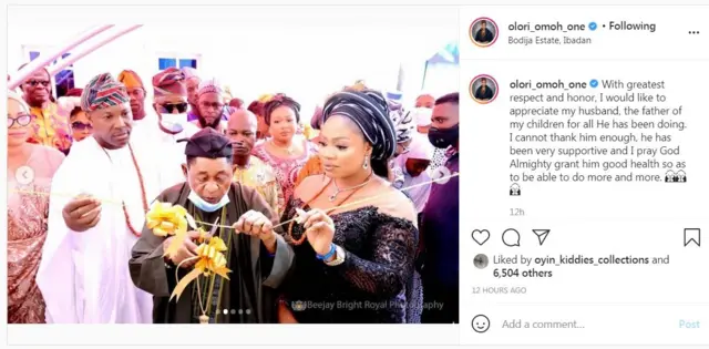 Alaafin n si ile to kọ fun Olori Omowunmi