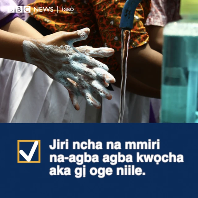 Kwọ aka gị nke ọma mgbe niile