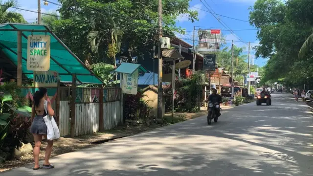 Carretera principal de Santa Teresa