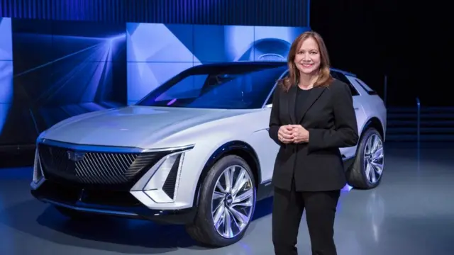 ماری بارا می‌گوید تا سال ۲۰۲۵ چهل درصد محصولات جنرال‌موتورز الکتریکی خواهد بود