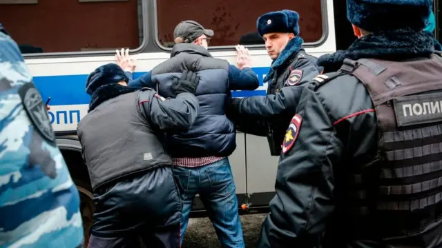 задержание сторонника Мальцева