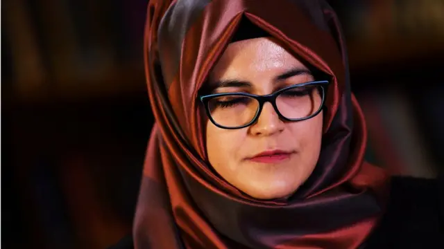 Cemal Kaşıkçı'nın nişanlısı Hatice Cengiz