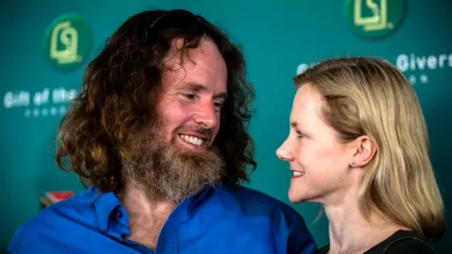 Stephen McGown y su esposa Catherine.