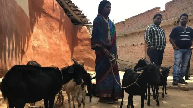 हरिलाल बेदिया की पत्नी