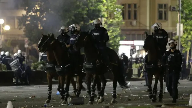 Протест в Белграде