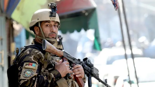 Афганский военный