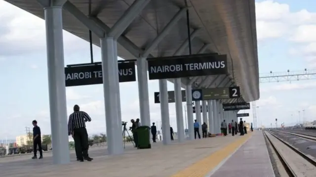 Kituo cha reli mpya ya kisasa mjini Nairobi