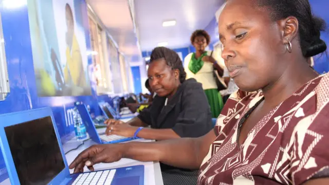 20% pekee ya wanawake katika vitongoji duni katika mji mkuu wa Nairobi, wanaopata huduma za mitandao.