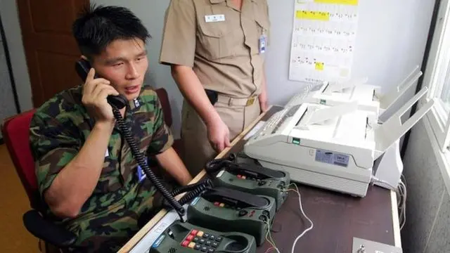 Bắc Hàn, Nam Hàn, Thế vận hội mùa đông, đường dây nóng