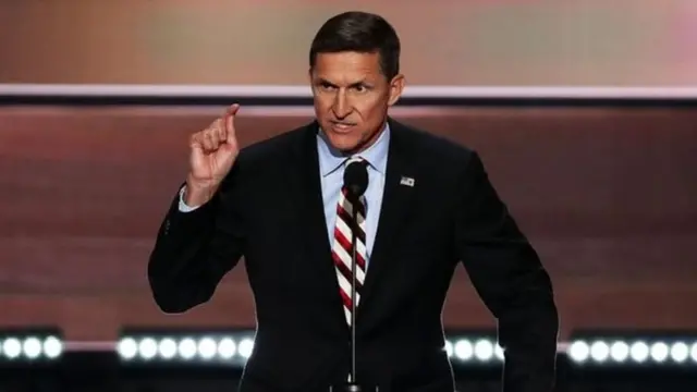 Michael Flynn at the Republican National Convention