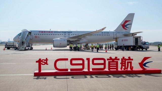 5月28日，中國的C919從上海起飛，開啟商業首航。