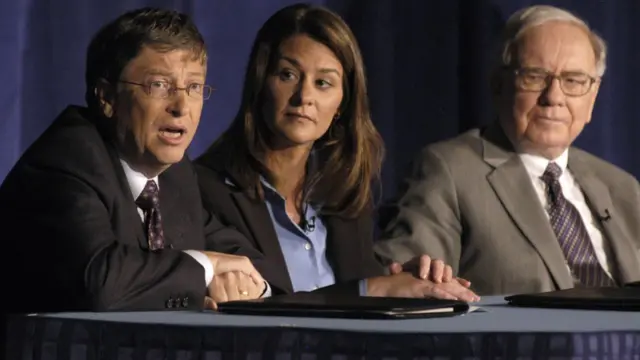 వారెన్ బఫెట్, బిల్ గేట్స్ దంపతులు