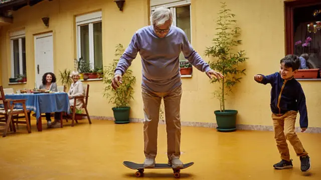 Скейтбордистов "второй волны" часто подталкивают к этому дети и даже внуки