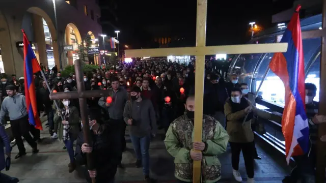 Шествие в Ереване