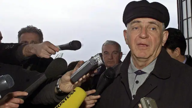 Pavle Strugar po izlasku iz zatvora