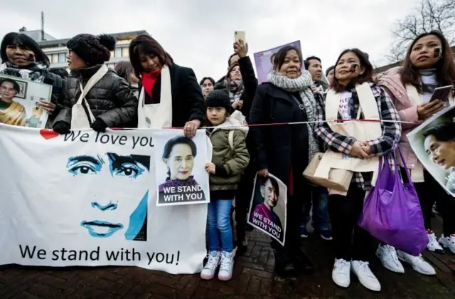 Myanmar State Counselor Suu Ky defends Myanmar against genocide charges at UN court