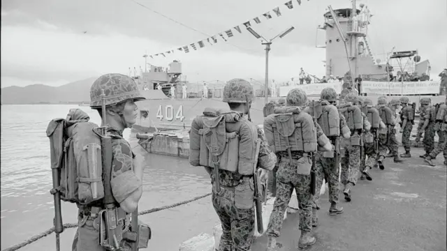 South Korean soldiers during the Vietnam War